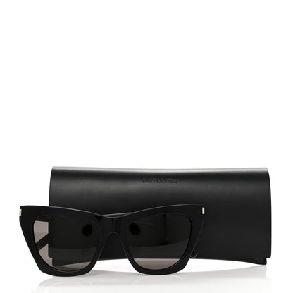 Saint Laurent New Wave SL214 Kate Cat Eye Sunglasses Black 7 of 7