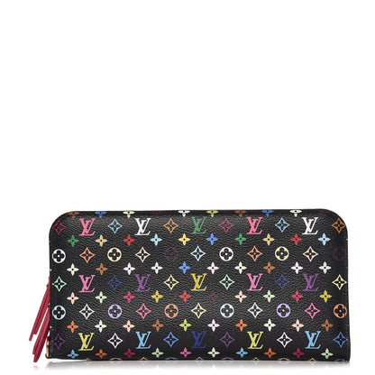 Louis Vuitton Monogram Multicolor Insolite Wallet Black Grenade 1 of 6