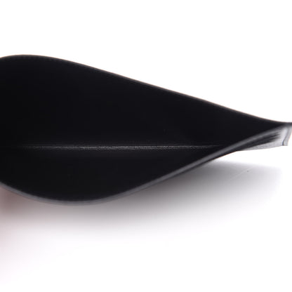 Louis Vuitton Calfskin Felicie Chain Wallet Card Holder Insert Black 5 of 6