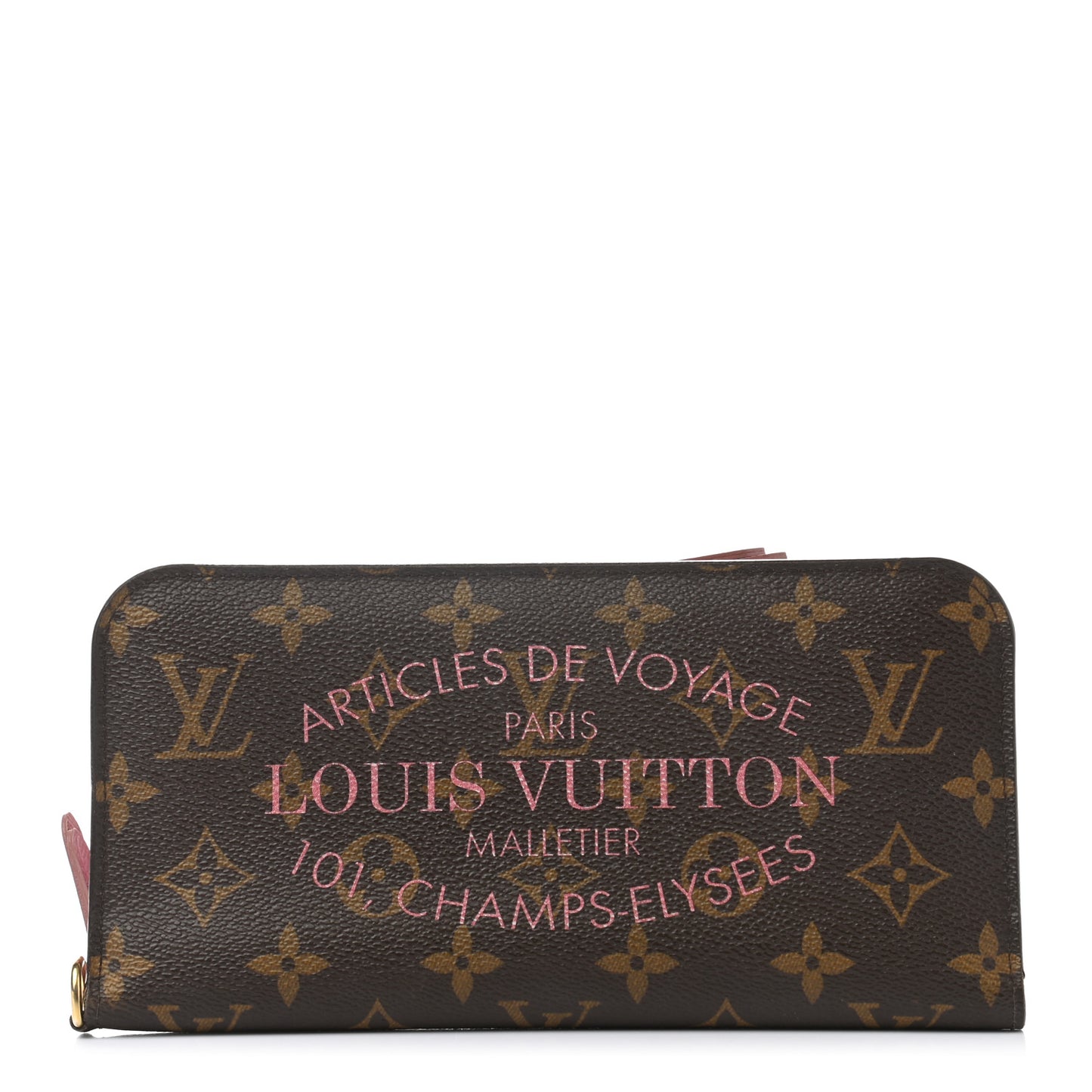 Monogram Articles de Voyage Ikat Insolite Wallet Rose Velours