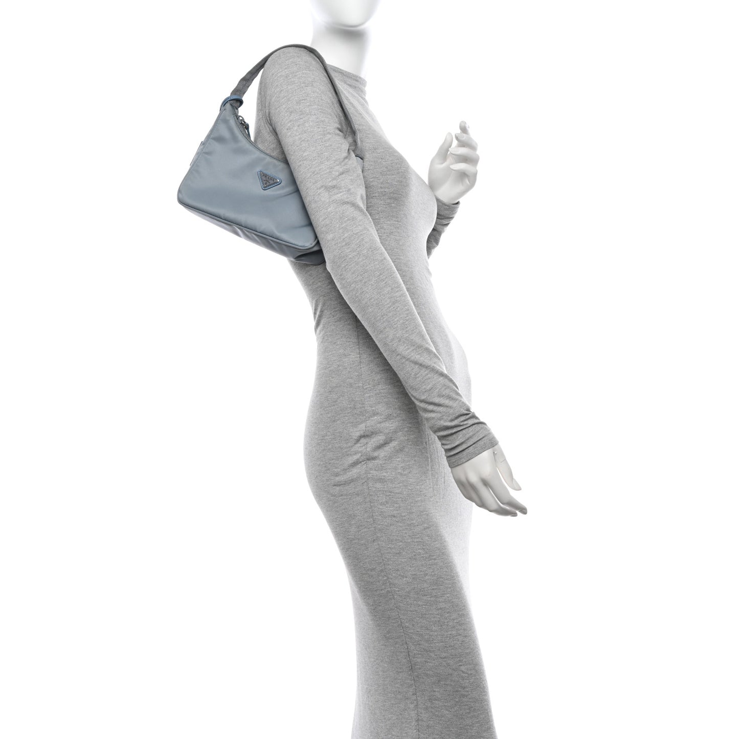 Tessuto Nylon Mini Re-Edition 2000 Bag Astrale