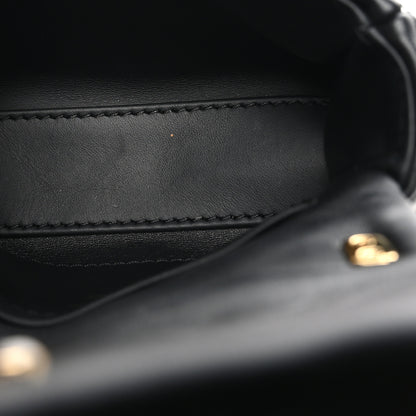 Louis Vuitton Lambskin Malletage Pico GO-14 Black 5 of 9