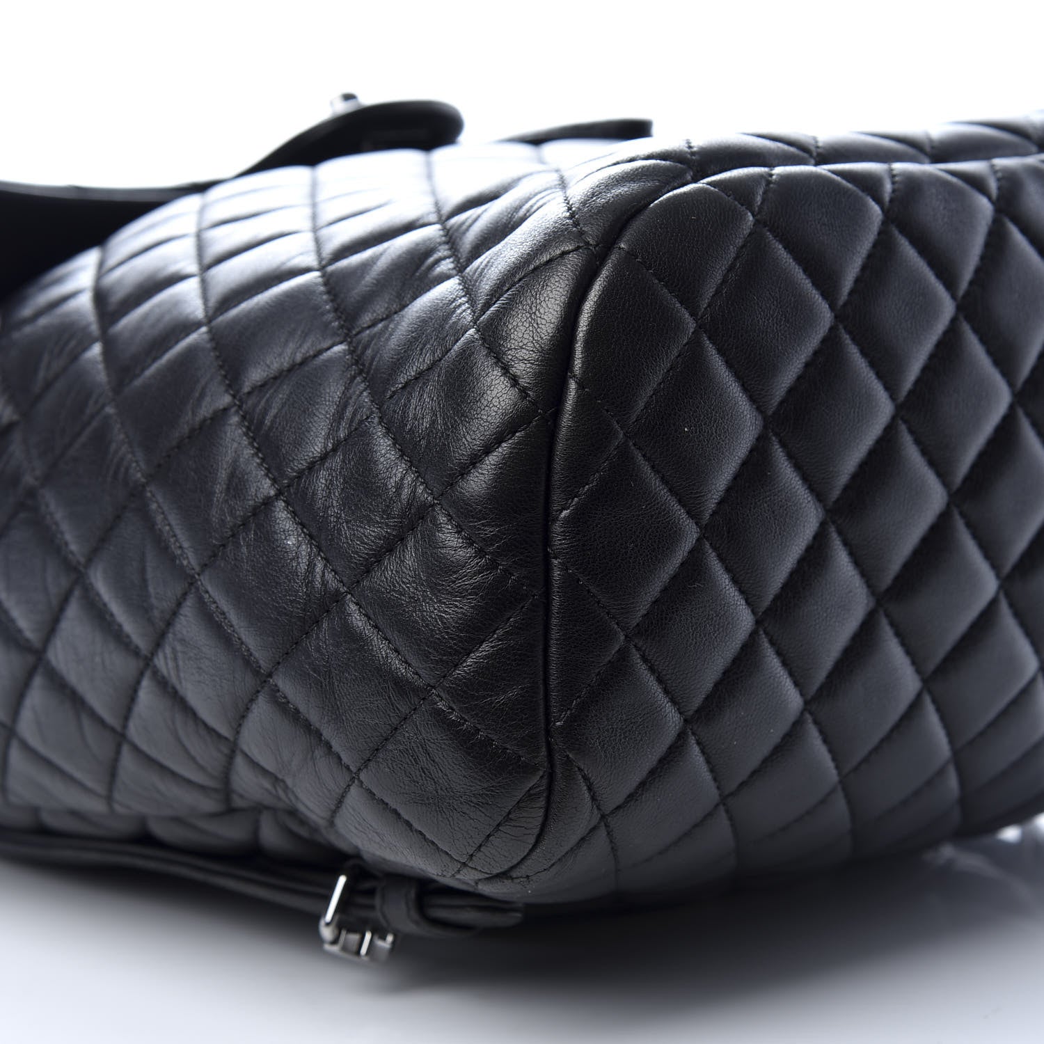 Chanel Lambskin Quilted Large Urban Spirit Backpack Black 6 of 8