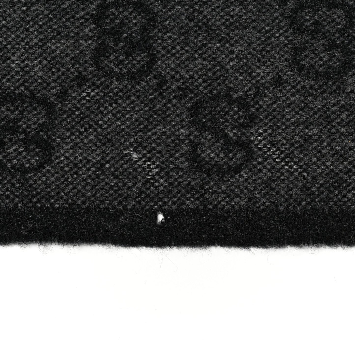 Wool Jacquard Monogram Web New Nikky Scarf Lead Dark Green