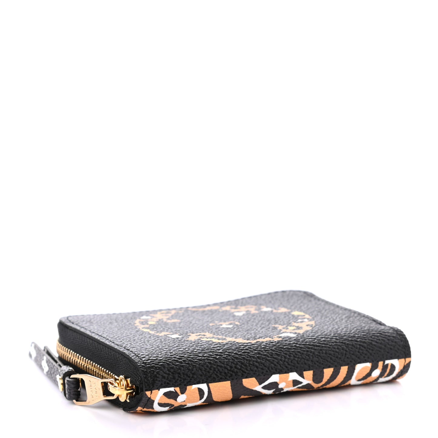 Monogram Giant Jungle Zippy Coin Purse Black