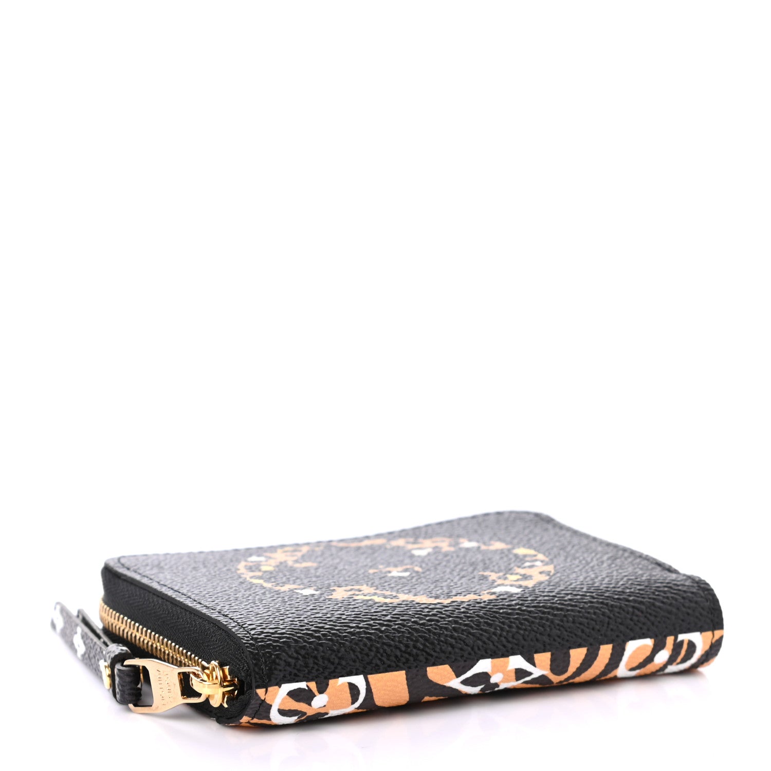 Louis Vuitton Monogram Giant Jungle Zippy Coin Purse Black 4 of 7
