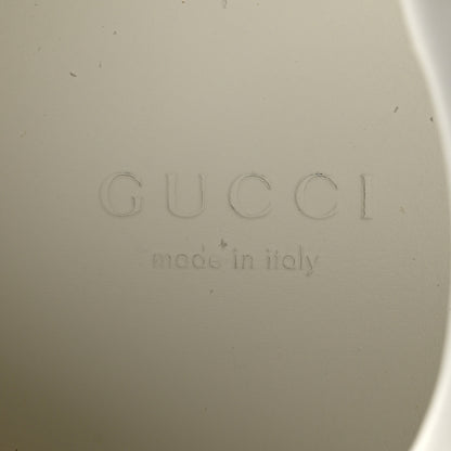 Gucci Calfskin Crocodile Web Womens Ace Sneakers 36 White Green 7 of 8