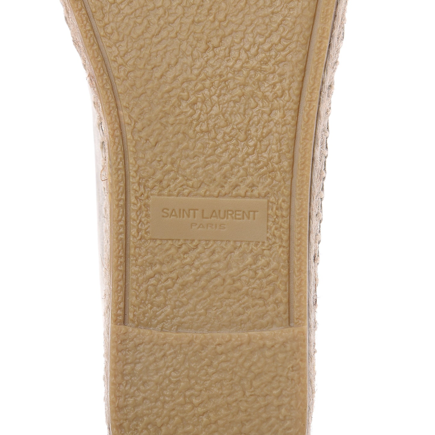 Metallic Lambskin Monogram Espadrilles 38 Gold