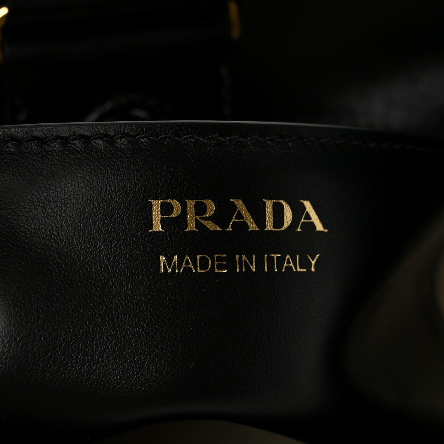 Paglia Spazzolato Shoulder Bag Naturale Black