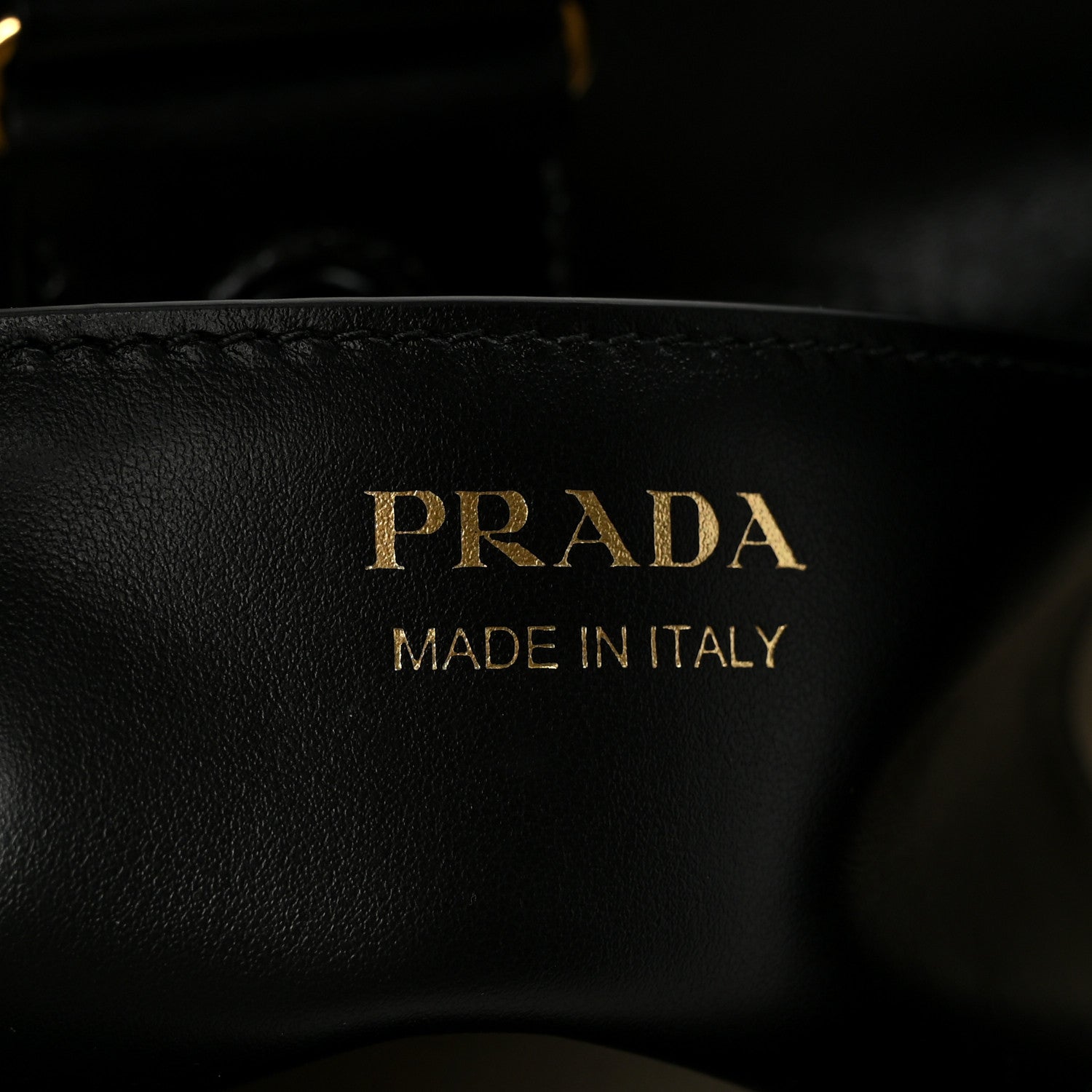 Prada Paglia Spazzolato Shoulder Bag Naturale Black 6 of 10