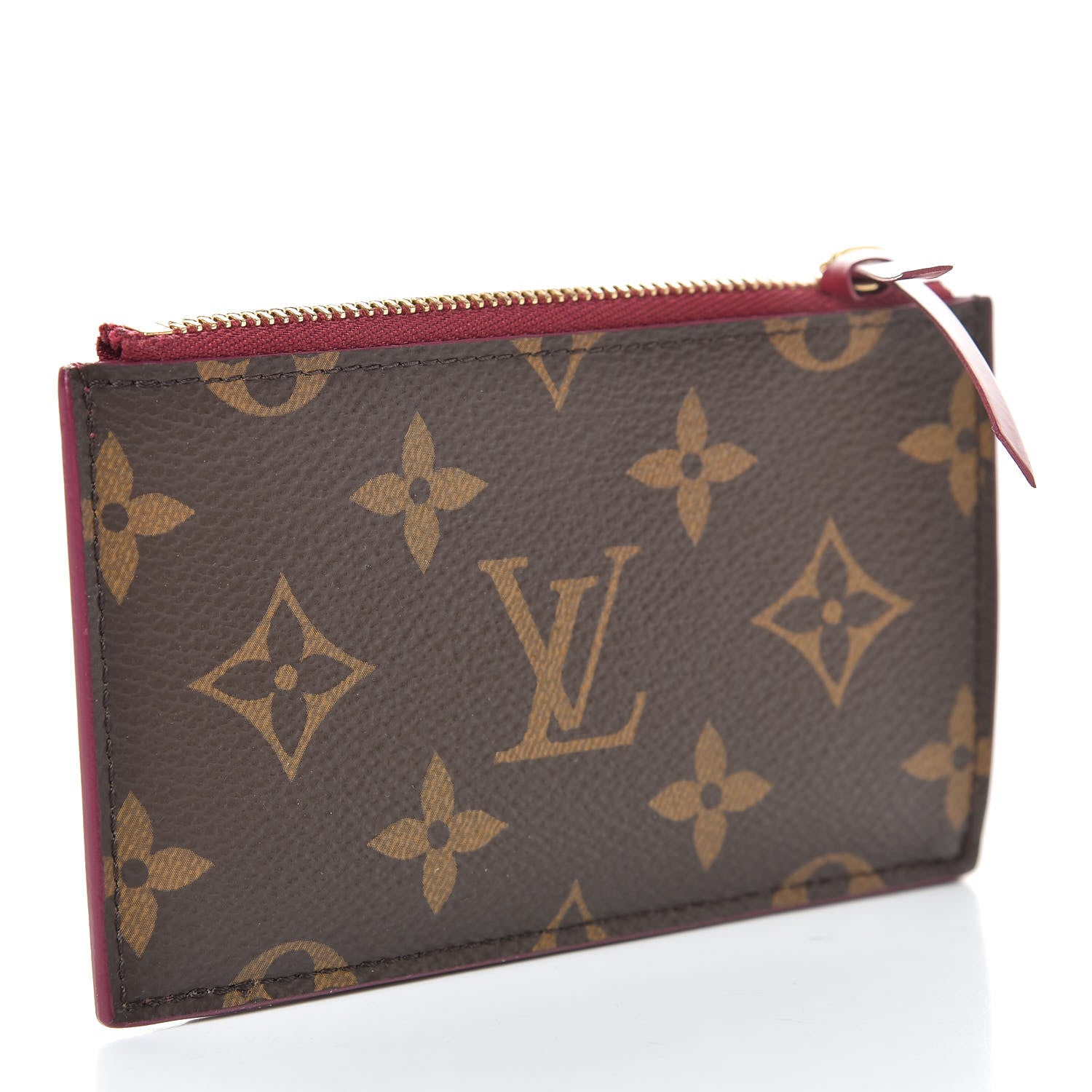 Louis Vuitton Monogram Zipped Card Holder Fuchsia 3 of 7