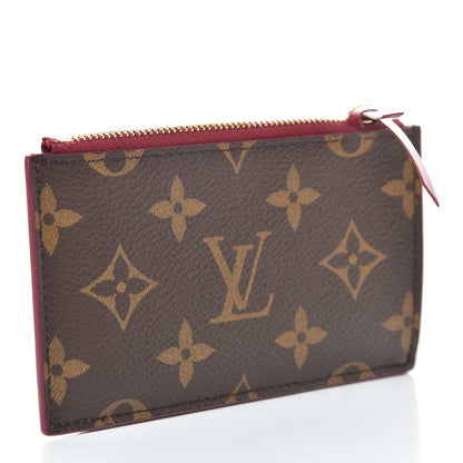 Louis Vuitton Monogram Zipped Card Holder Fuchsia 3 of 7