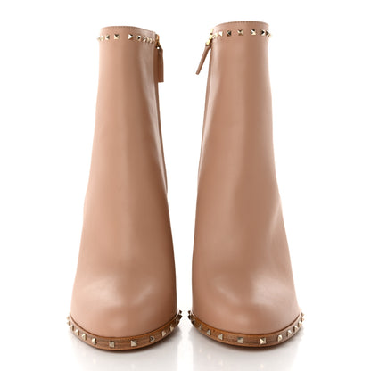 Valentino Garavani Nappa Soul Rockstud 90mm Ankle Boots 38 Skin Sorbet 2 of 13