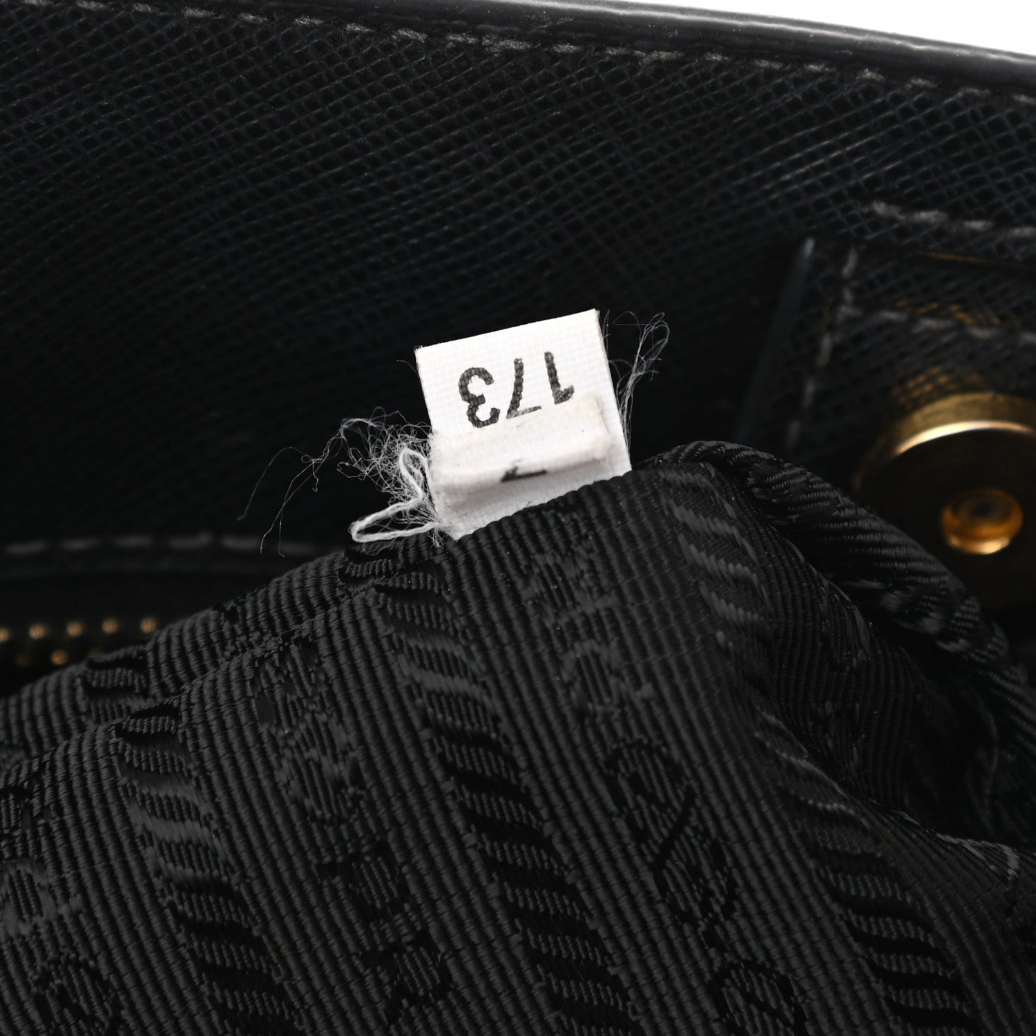 Prada Saffiano Lux Large Tote Black 6 of 11