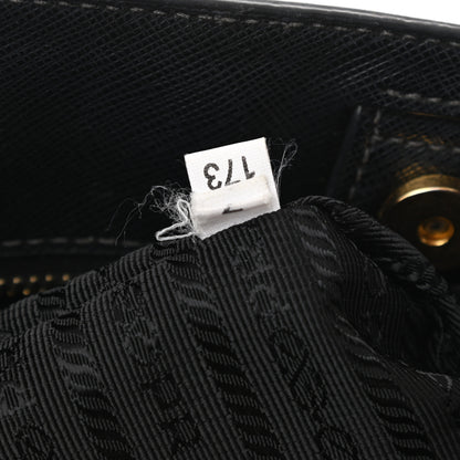 Prada Saffiano Lux Large Tote Black 6 of 11