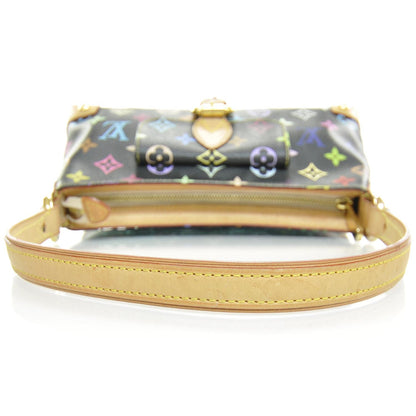 Louis Vuitton Monogram Multicolor Eliza Black 7 of 10