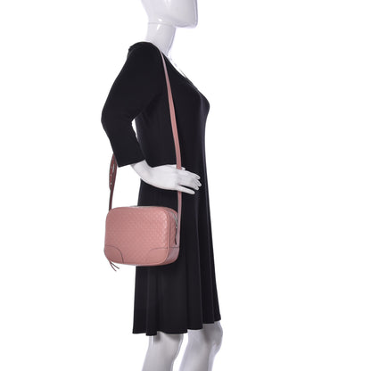 Gucci Soft Microguccissima Mini Bree Messenger Bag Soft Pink 2 of 14