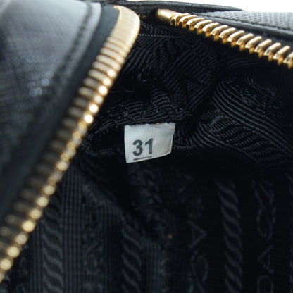 Prada Saffiano Mini Camera Crossbody Bag Nero Black 8 of 13