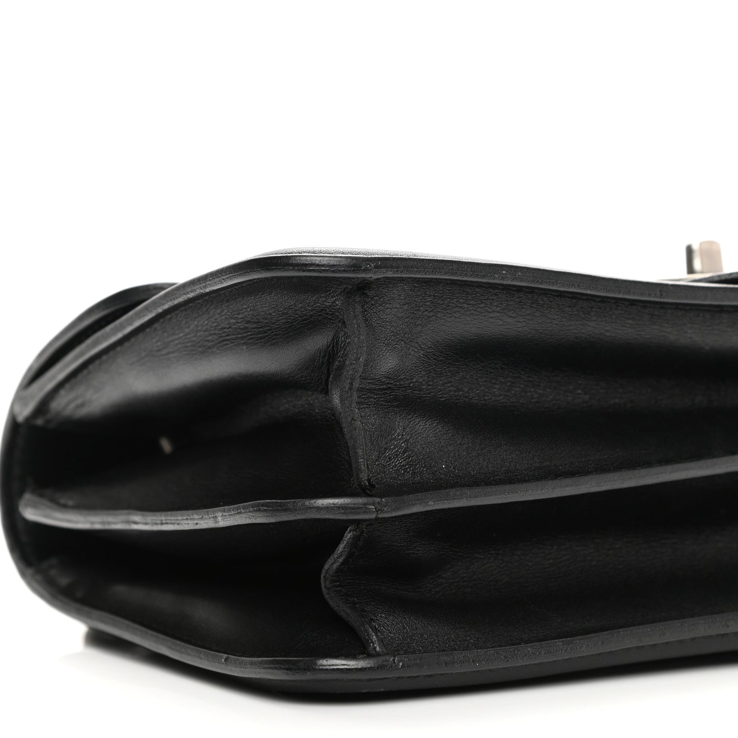 Smooth Calfskin Country Ride Flap Black