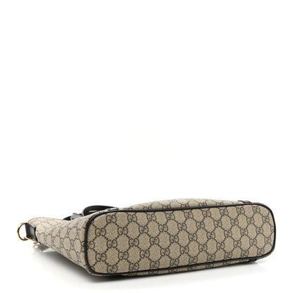 Gucci GG Supreme Monogram Medium Joy Tote Dark Brown 4 of 14