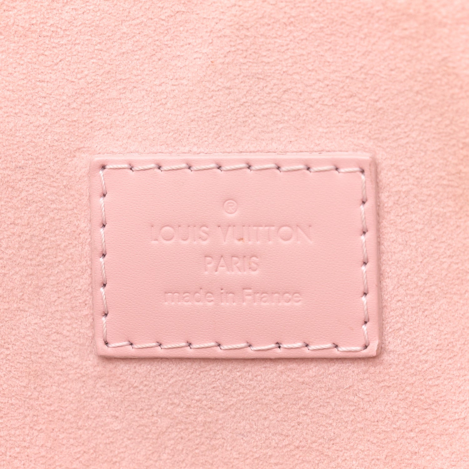 Louis Vuitton Damier Ebene Caissa Hobo Rose Ballerine 6 of 12