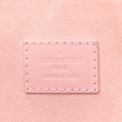 Louis Vuitton Damier Ebene Caissa Hobo Rose Ballerine 6 of 12