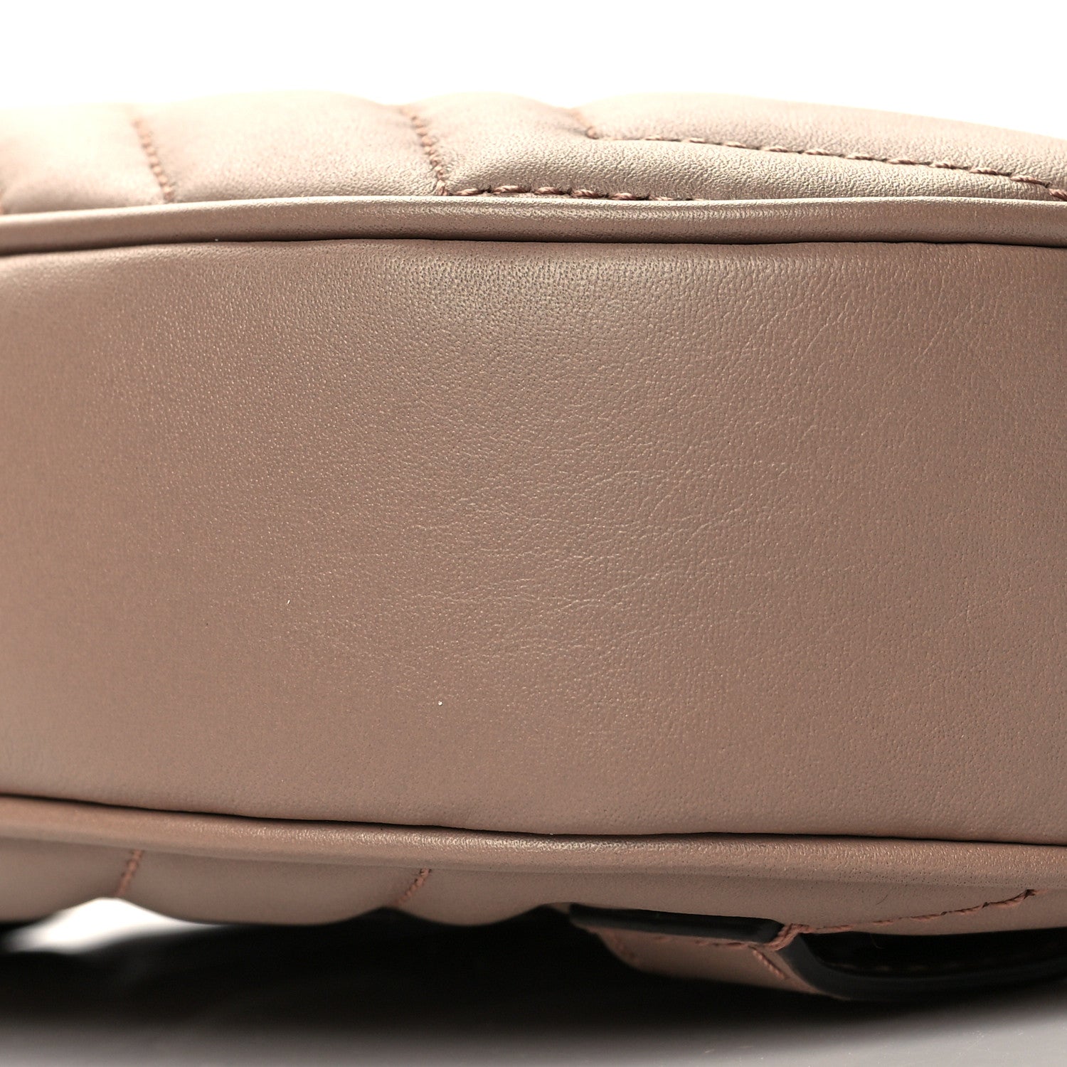 Gucci Calfskin Matelasse GG Marmont Belt Bag 85 34 Porcelain Rose 12 of 12