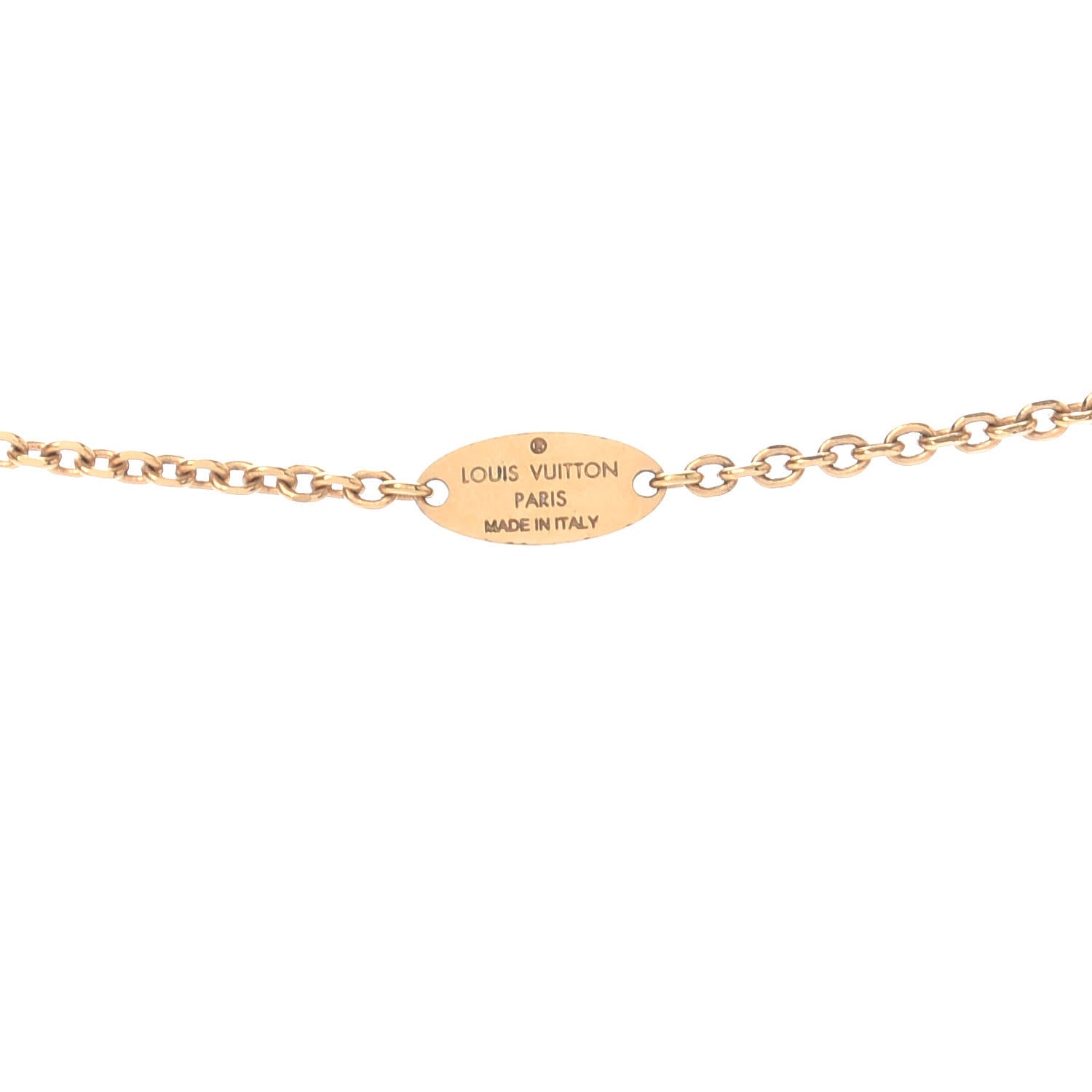 Louis Vuitton Metal Blooming Supple Necklace Gold 5 of 7