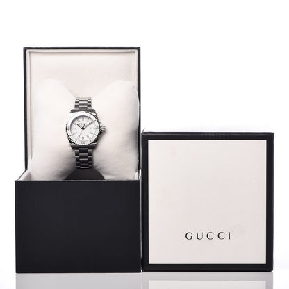 Gucci Stainless Steel 32mm Dive Quartz Watch White 9 of 9