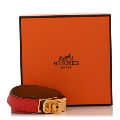 Hermes Swift Kelly Double Tour Bracelet XS Capucine 8 of 8