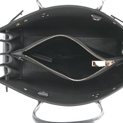 Saint Laurent Calfskin Crocodile Embossed Baby Sac De Jour Earth 5 of 11