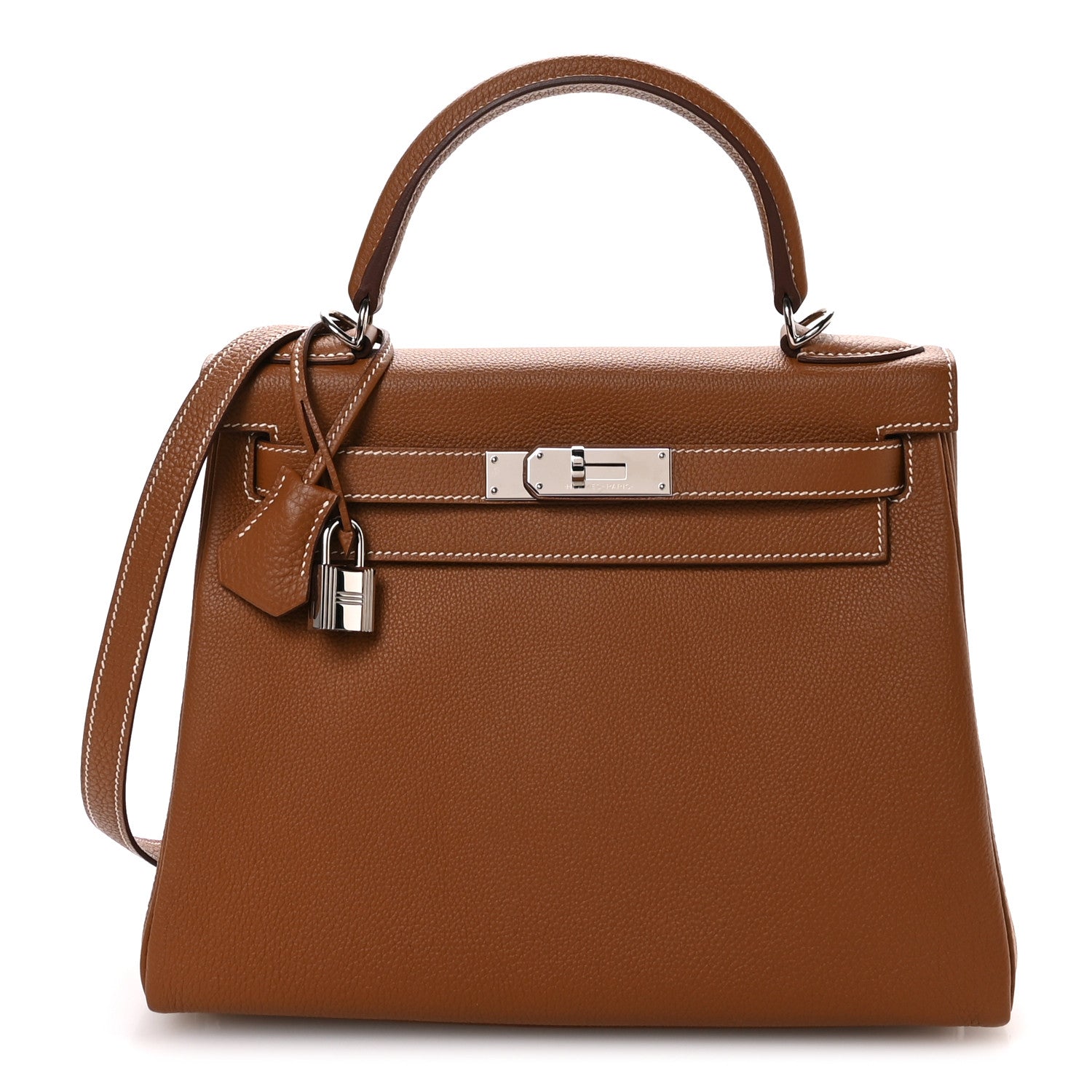 Hermes Togo Kelly Retourne 28 Gold 1 of 11