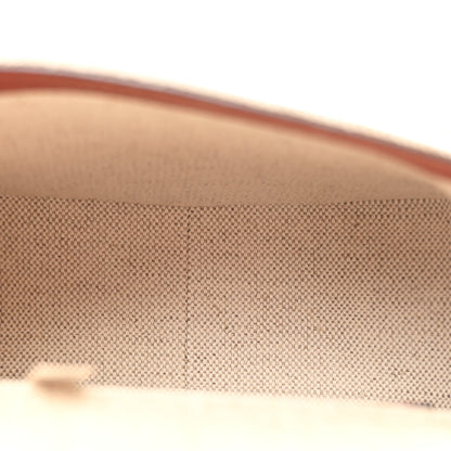 Chloe Linen Calfskin Small Marcie Saddle Bag Sepia Brown 5 of 10