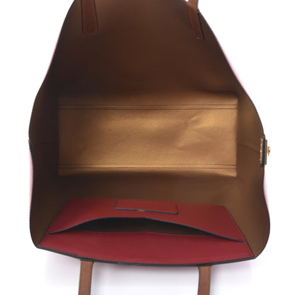 Givenchy Calfskin Medium GV Shopper Tote Dark Red 5 of 16