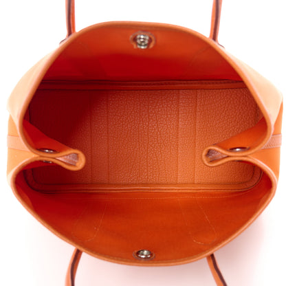 Hermes Toile Negonda Garden Party 30 TPM Orange 5 of 9
