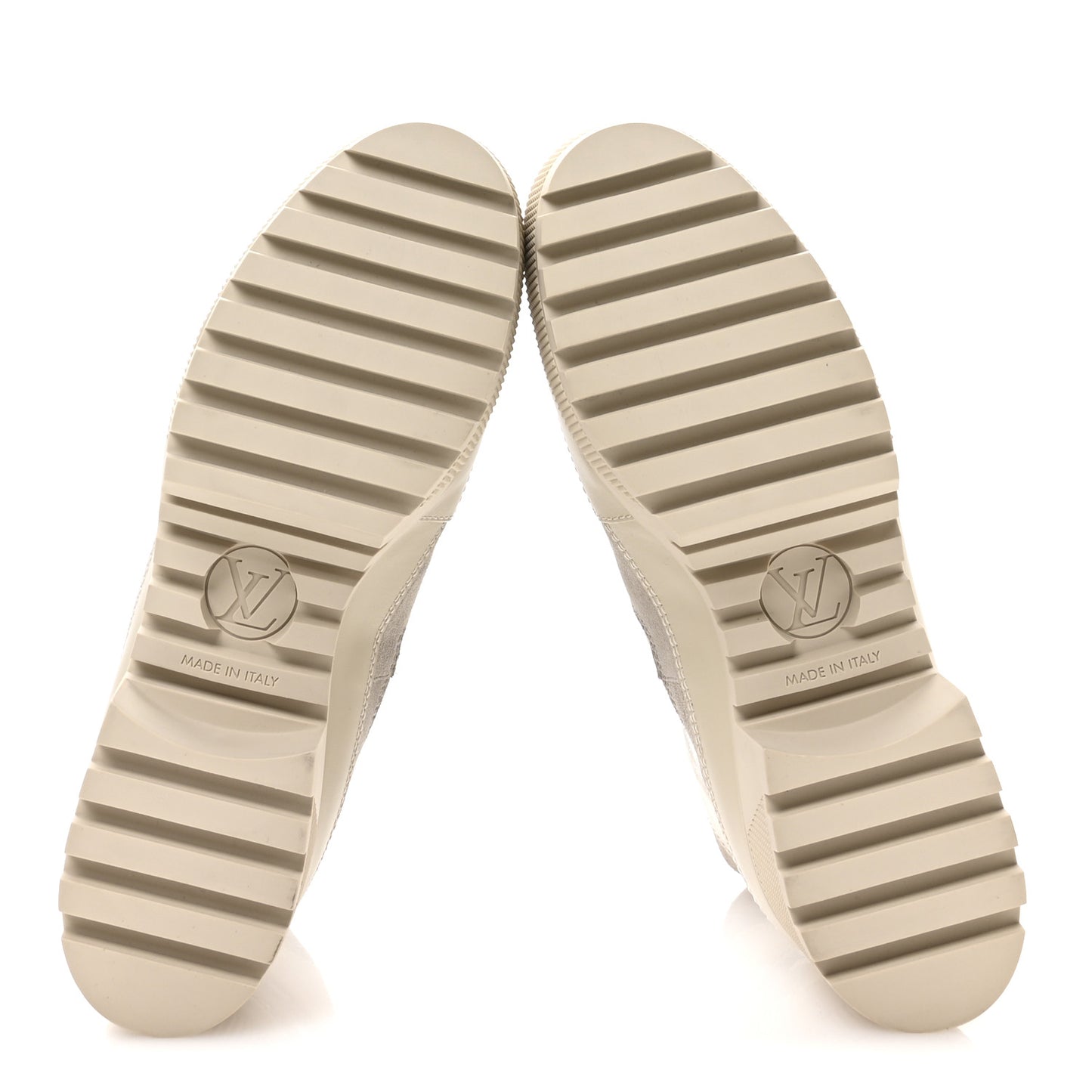 Suede Calfskin Laureate Platform Desert Boots 39.5 Taupe