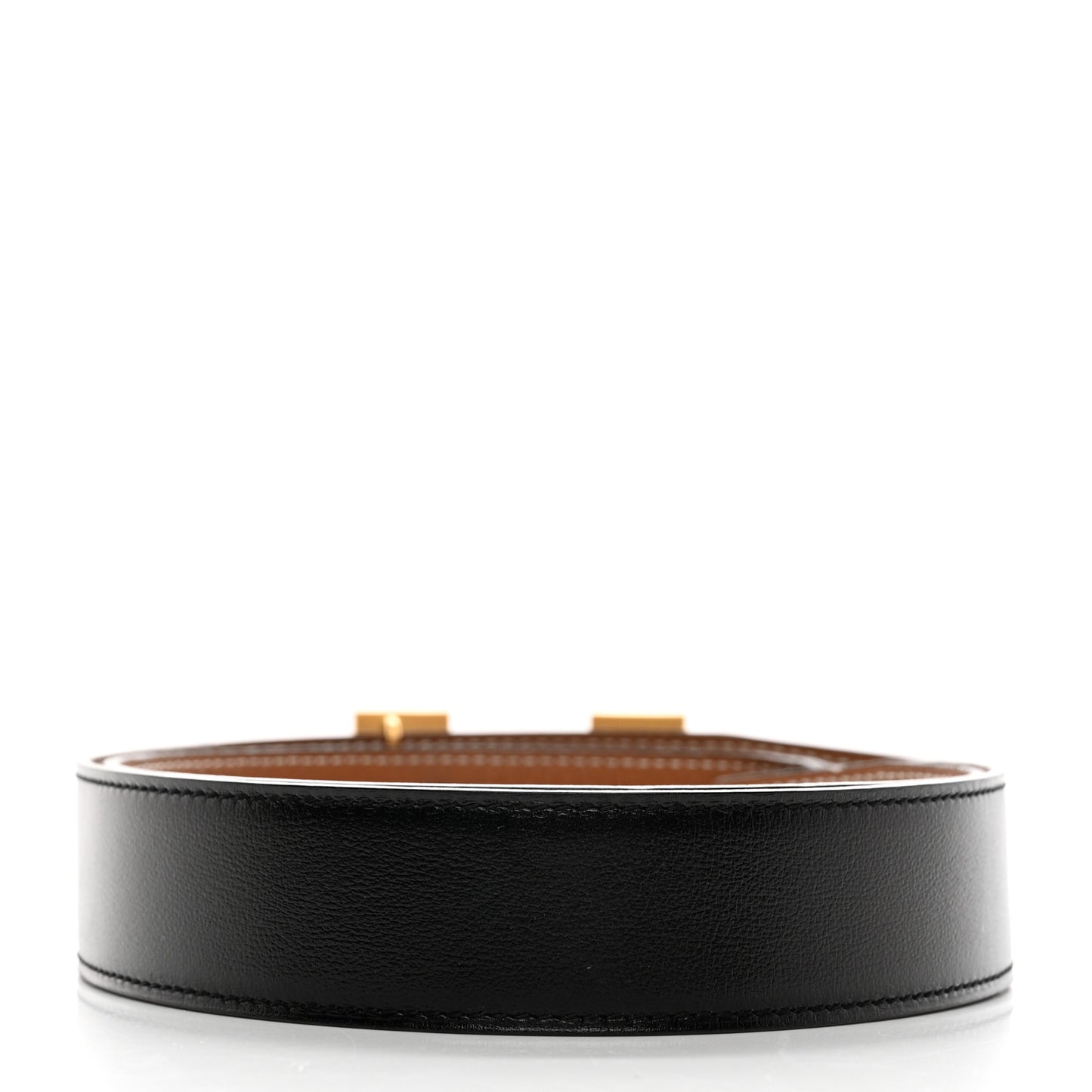 135 Togo 32mm H Belt 75/30 Black Gold