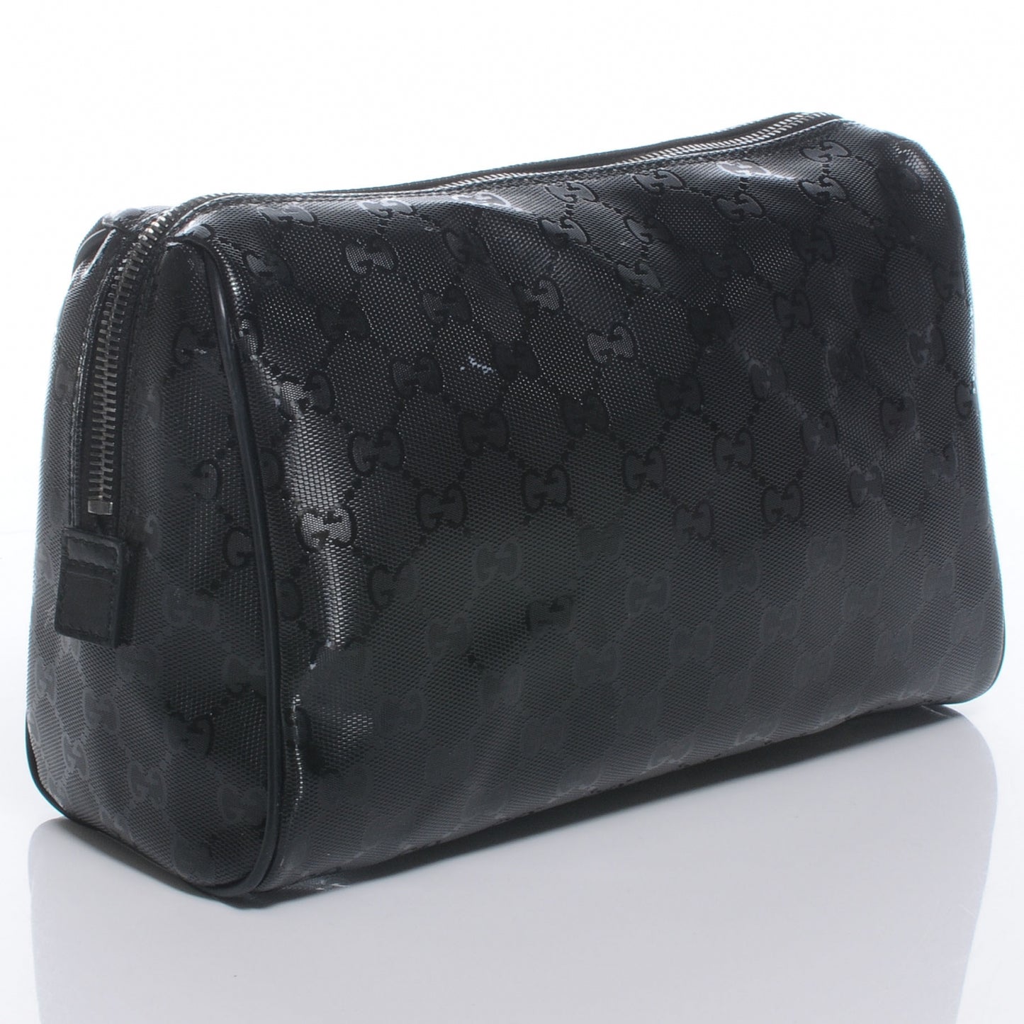 Guccissima Cosmetic Case Black