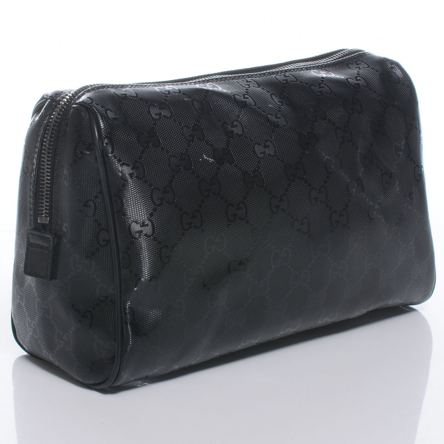 Gucci Guccissima Cosmetic Case Black 3 of 7