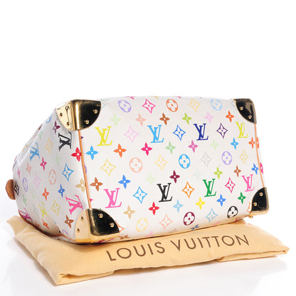Louis Vuitton Monogram Multicolor Speedy 30 White 4 of 7