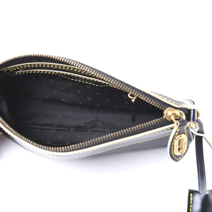 Louis Vuitton Suhali Lockit Clutch Black 4 of 9