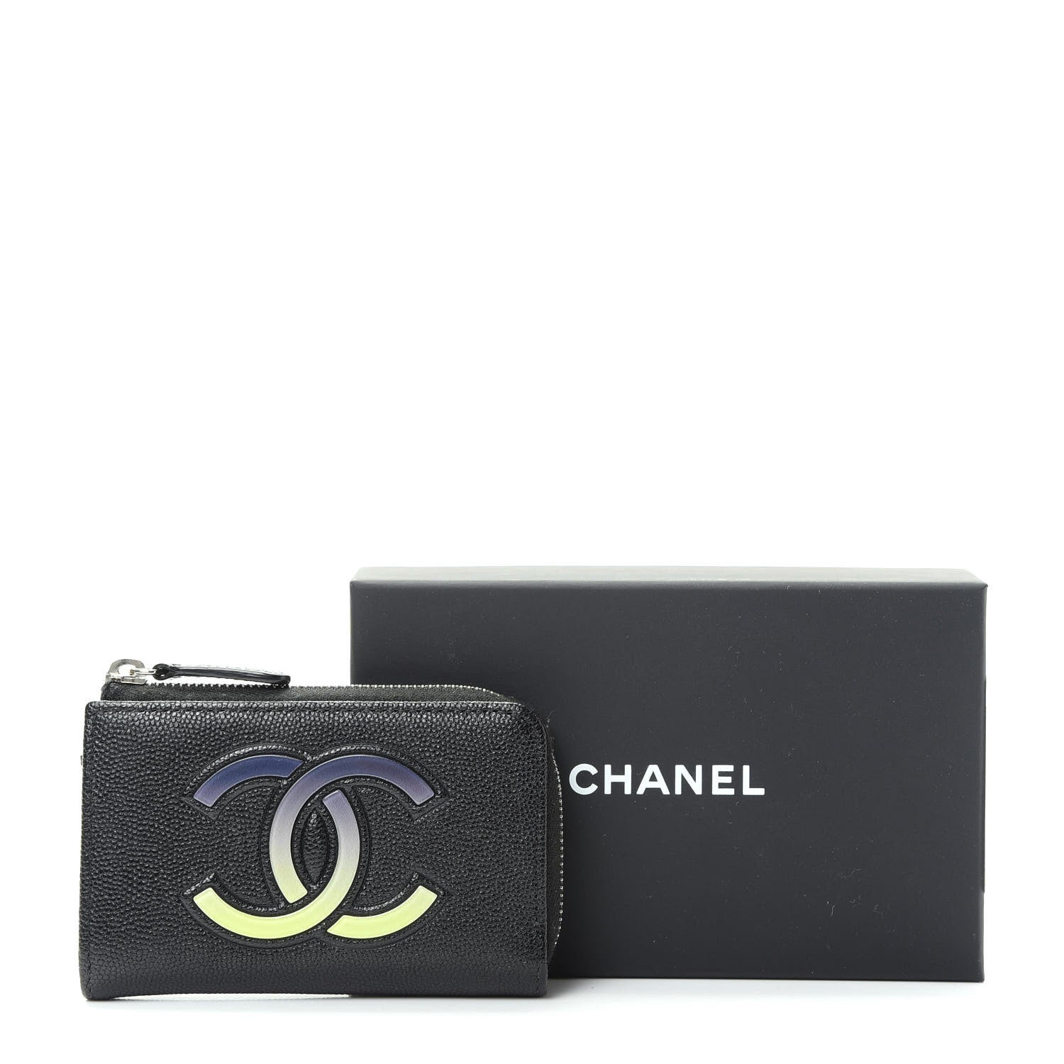 Chanel Caviar CC Key Holder Case Black 8 of 8