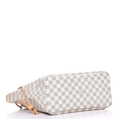 Louis Vuitton Damier Azur Neverfull MM 4 of 9