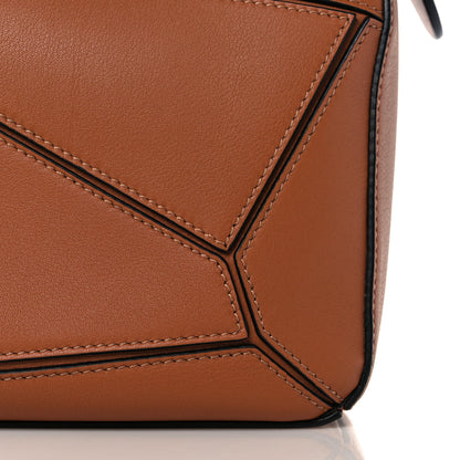 Loewe Calfskin Small Puzzle Bag Tan 8 of 10