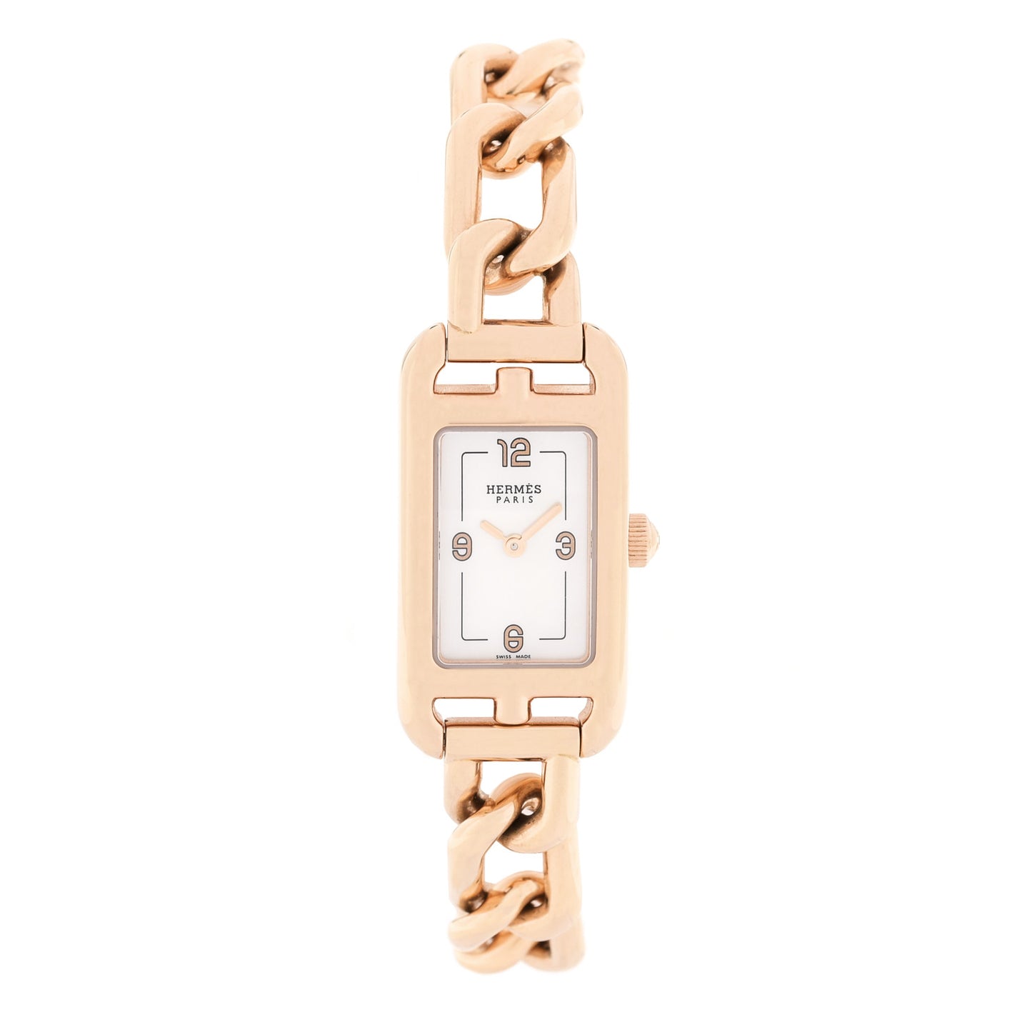 18K Rose Gold Mother of Pearl 17mm Nantucket Quartz Watch