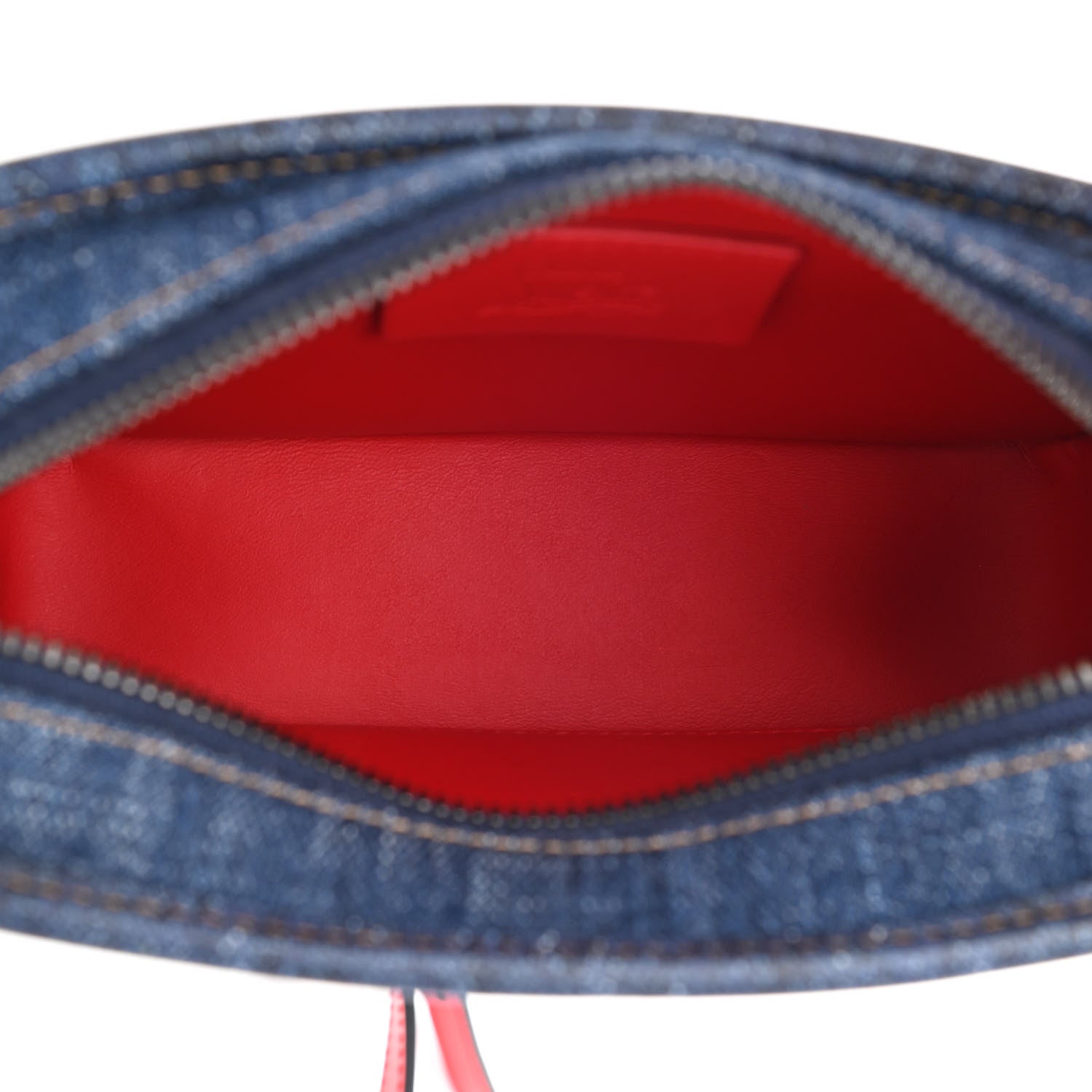 Christian Louboutin Miss Denim Calfskin Radioloubi Denim Sabagold 5 of 10