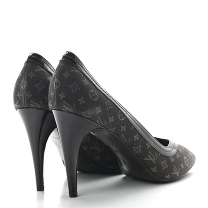 Louis Vuitton Mini Monogram Luxembourg Pumps 40 Brown 4 of 8
