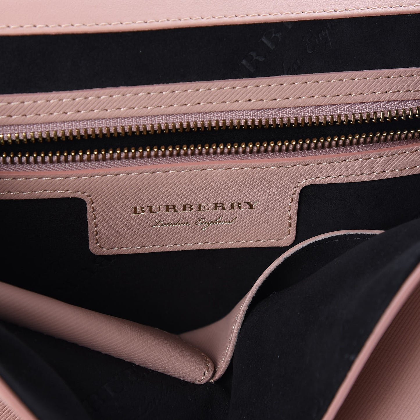 Trench Calfskin Medium DK88 Top Handle Bag Ash Rose