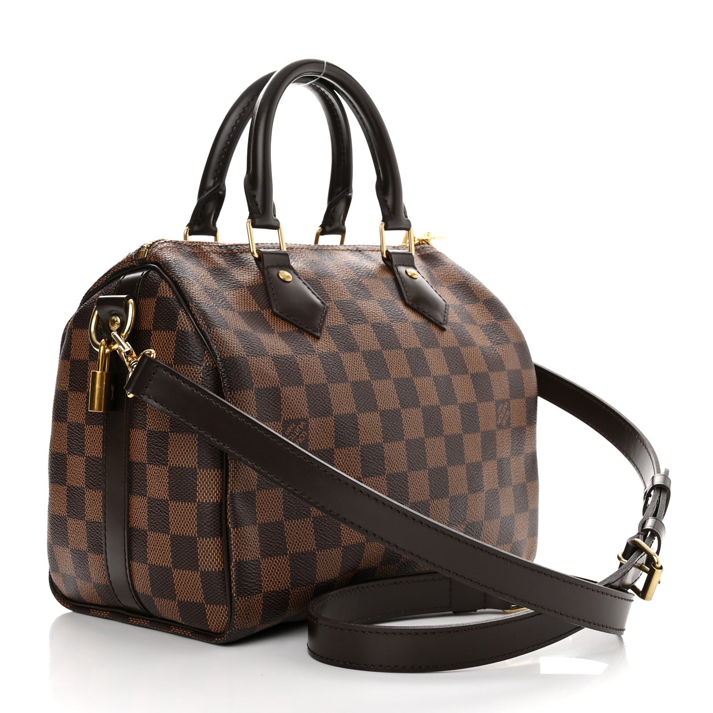 Damier Ebene Speedy Bandouliere 25