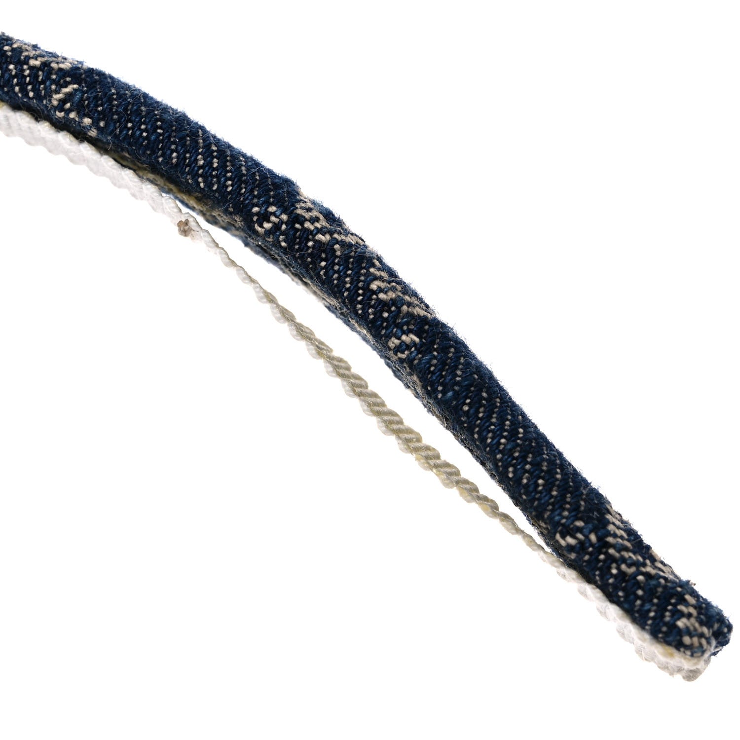 Gucci Denim Monogram Headband 7 of 9